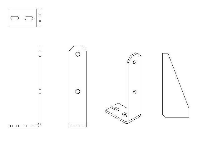 2D Bearing Support Plate