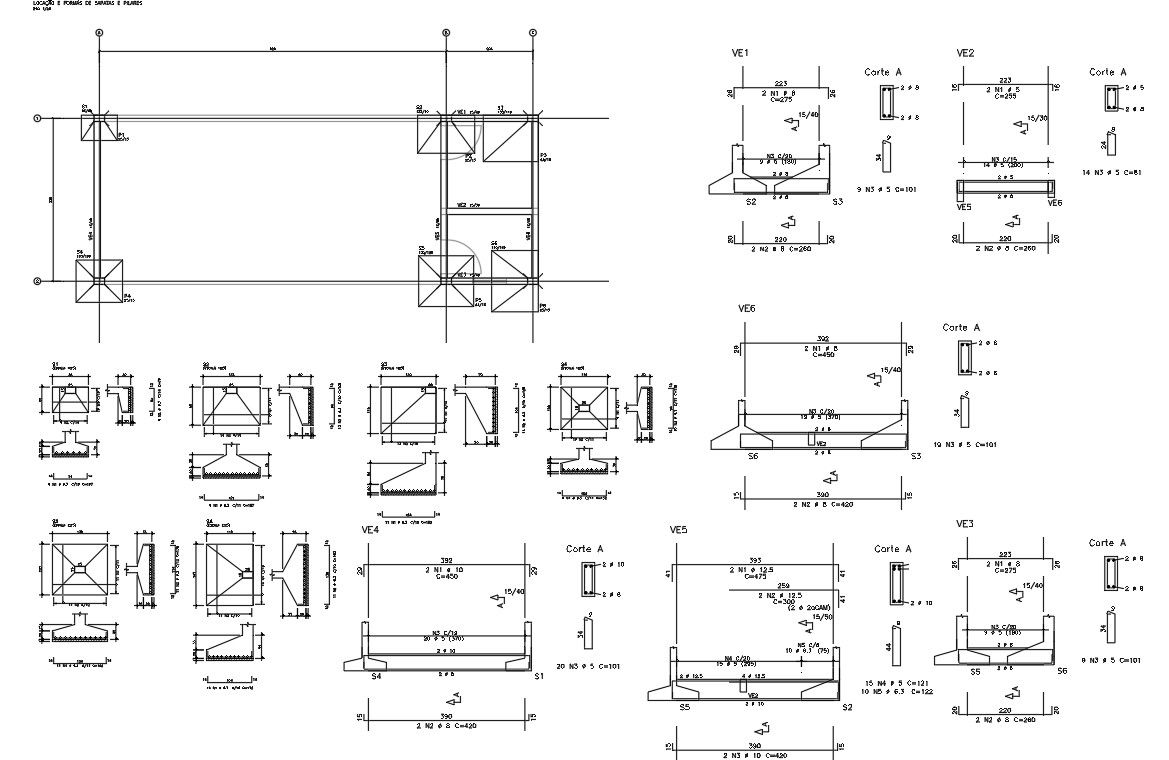 Gourmet Kitchen Section Detail 2D CAD DWG File Download