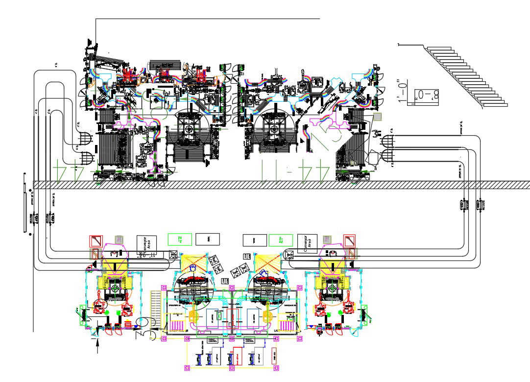 2D Model of assembling unit of component is given in this file. Download the Autocad 2D Drawing file.