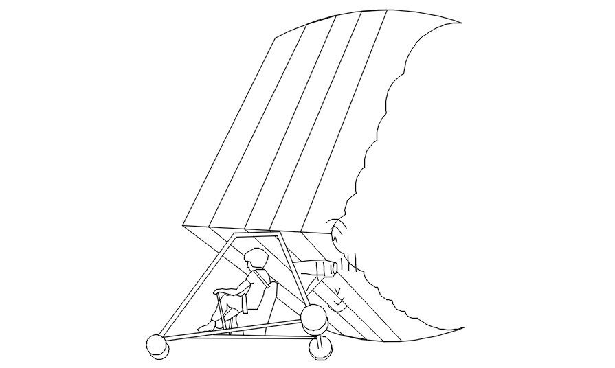 2D block of aircraft in AutoCAD drawing, dwg file, CAD file