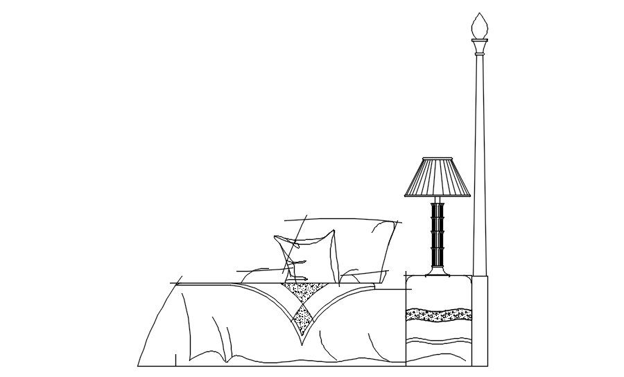 2D Bedroom Furniture Blocks for AutoCAD DWG Projects