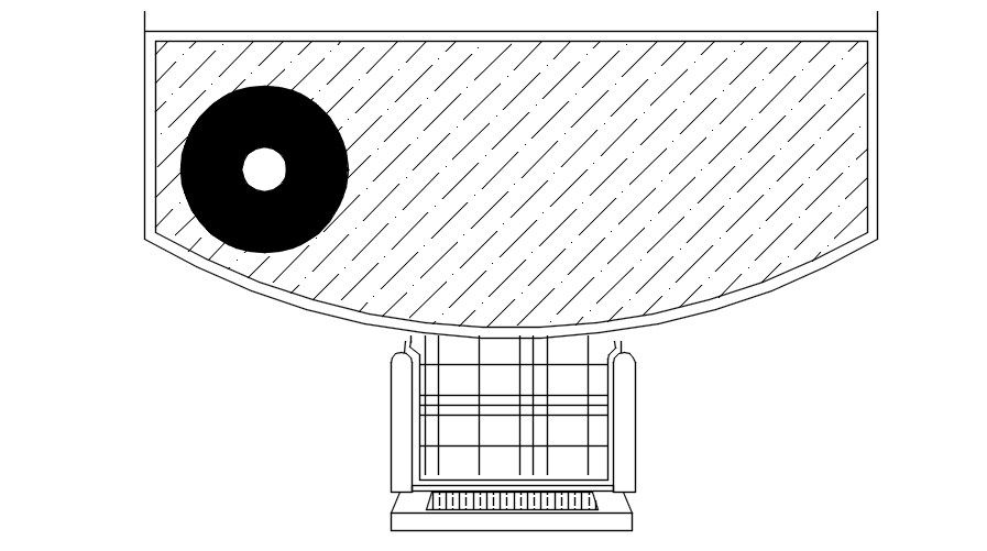 2D block of table and chair in AutoCAD drawing, dwg file, CAD file