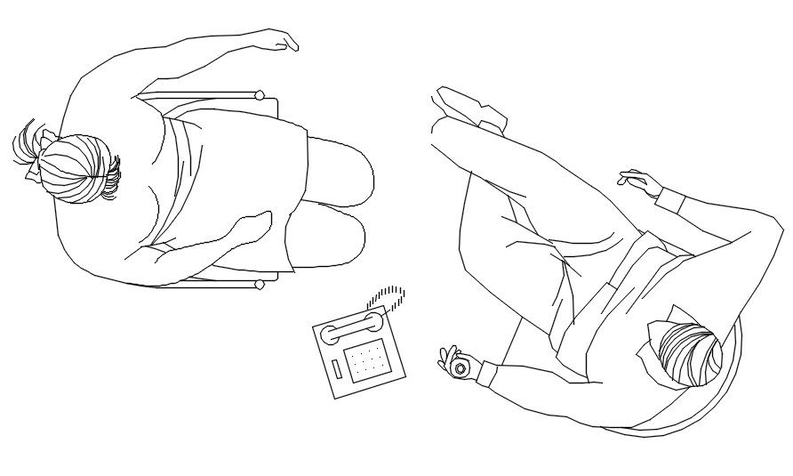 2D blocks of human in AutoCAD drawing, dwg file, CAD file
