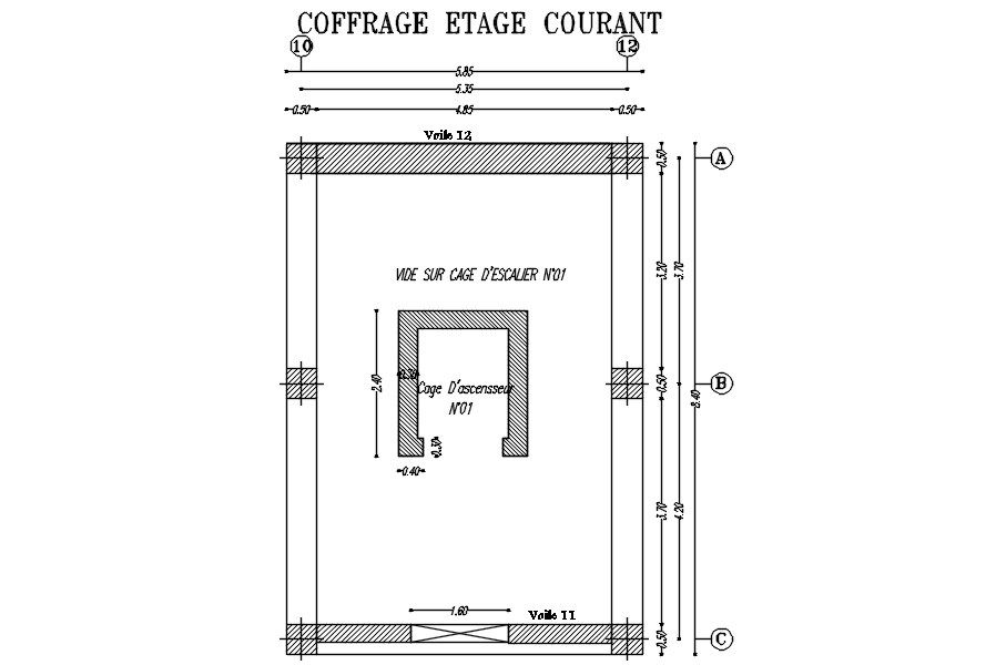 2D design of FLOOR FORMWORK details in AutoCAD drawing, CAD file, dwg file