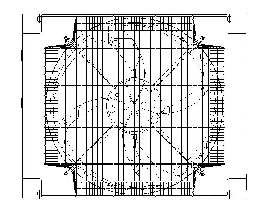 2D design of air compressor in detail AutoCAD drawing, CAD file, dwg file