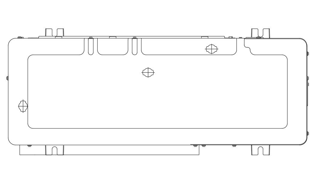 2D design of air conditioner in AutoCAD drawing, dwg file, CAD file