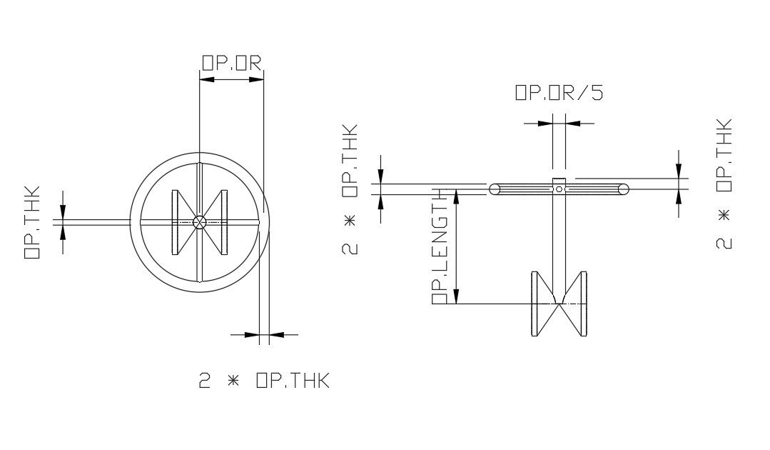 2D drawing of machine with details in AutoCAD, CAD file, dwg file