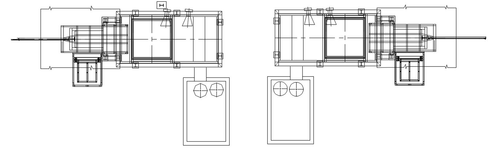 2D Layout Plan of Incinerator Chamber AutoCAD DWG File