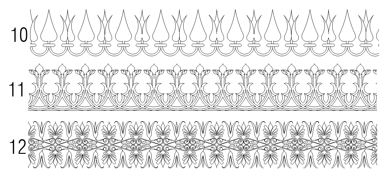 2D rail designs are given in this AutoCAD drawing model. Download now.