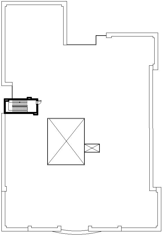 2D terrace plan of college with detail AutoCAD drawing