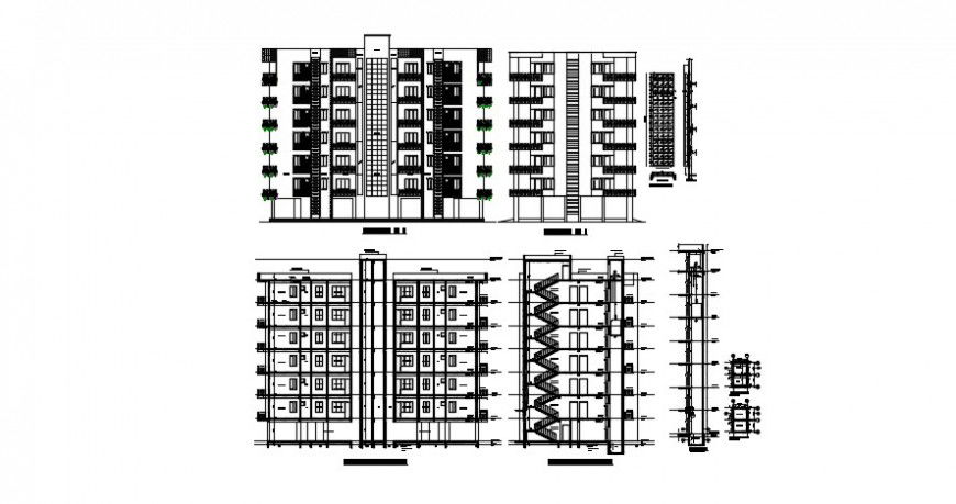 2 d cad drawing of apartment plan auto cad software
