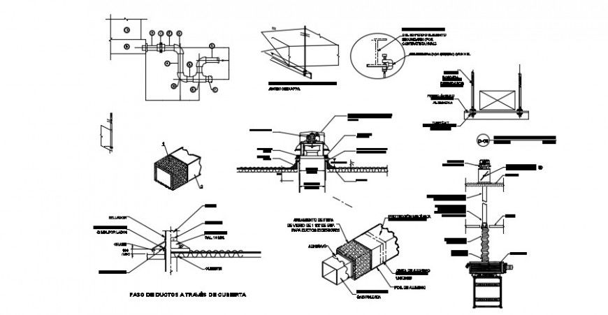 2 d cad drawing of typical detail auto cad software
