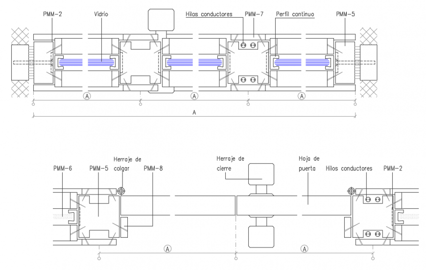 2 d cad drawing of aluminium screens auto cad software