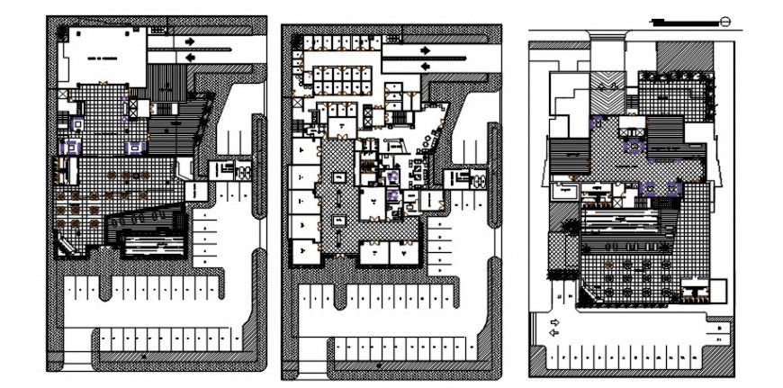 2 d cad drawing of apartment house plan Auto Cad software