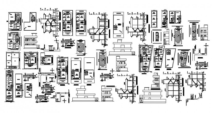 2 d cad drawing of bank Auto Cad software