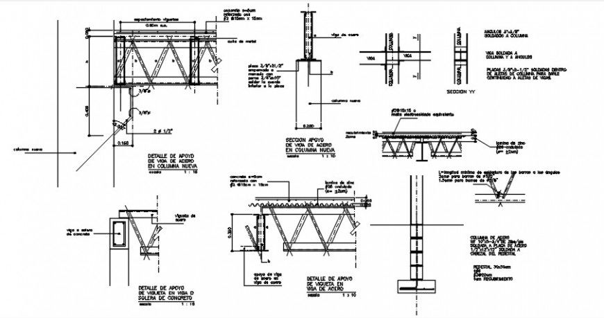 2 d cad drawing of Bridge closed elevation auto cad software