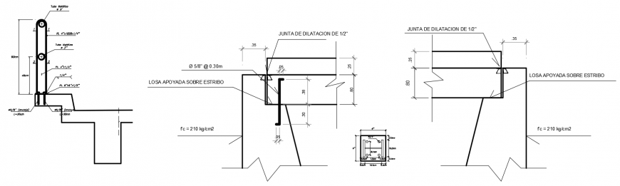 2 d cad drawing of bridge elevation auto cad software