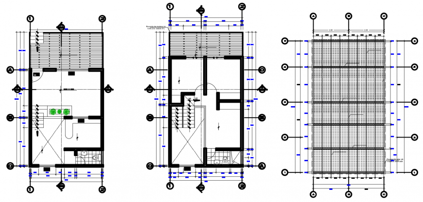 2 d cad drawing of bungalow auto cad software