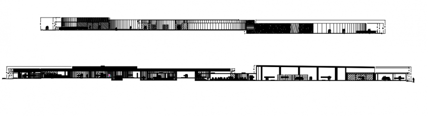 2 d cad drawing of business centre auto cad software