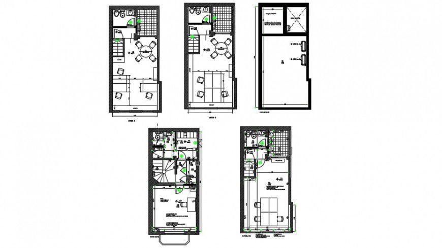 2 d cad drawing of Cafeteria living area plan auto cad software