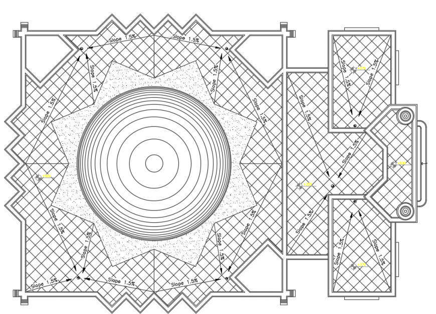 2 d cad drawing of ceiling layout Auto CAD software