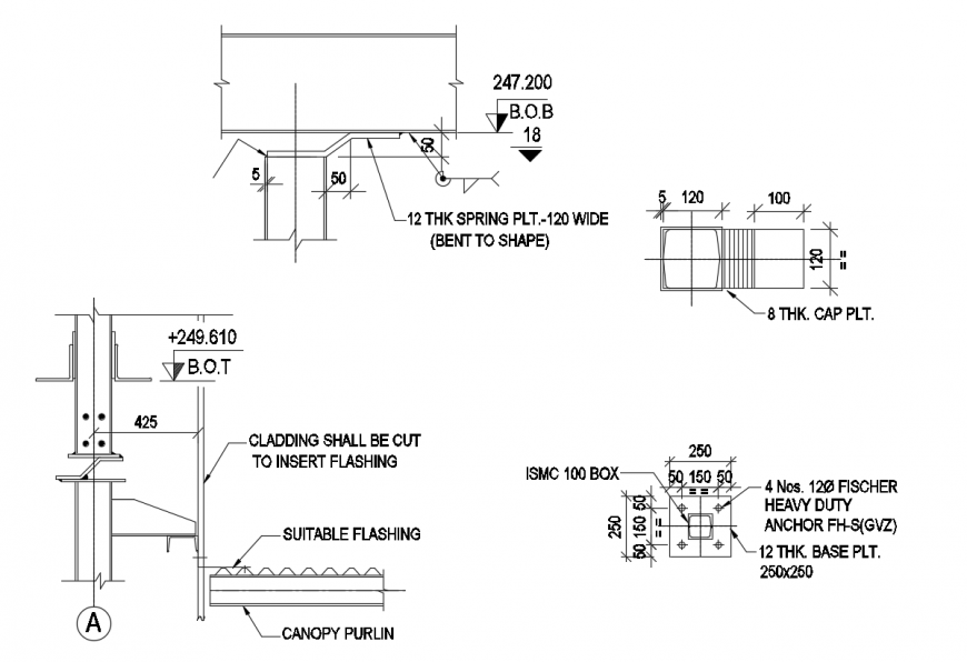 2 d cad drawing of cladding auto cad software