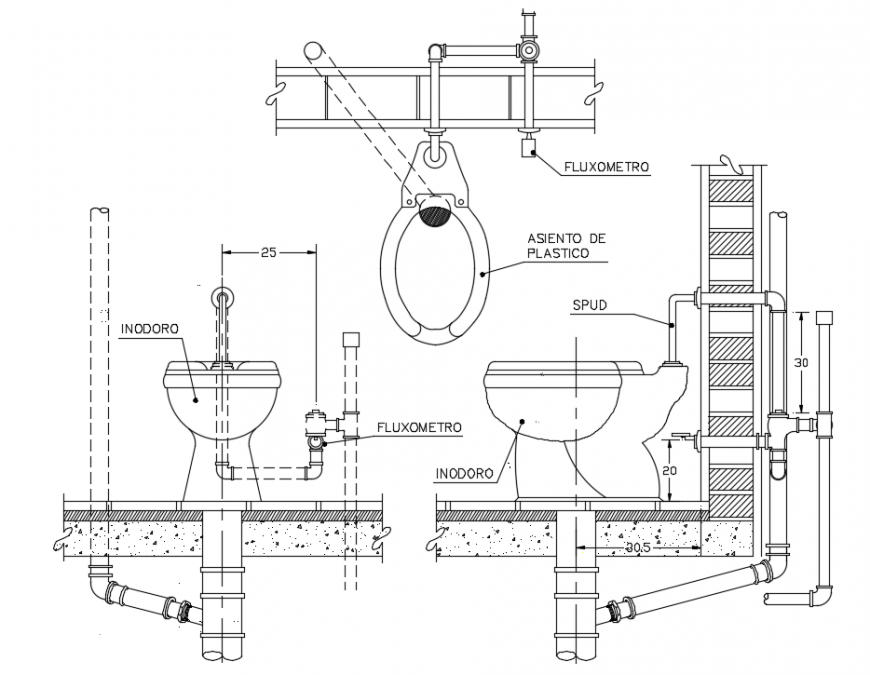 2 d cad drawing of closet elevation auto cad software