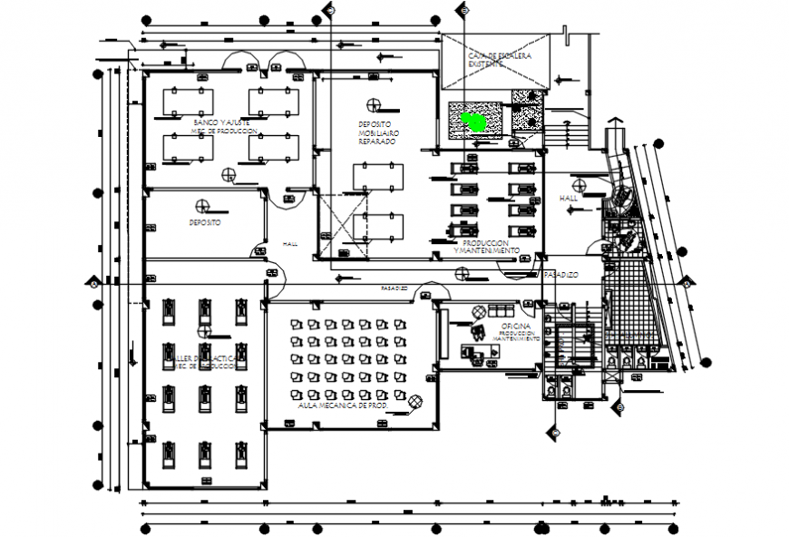 2 d cad drawing of college Auto Cad software