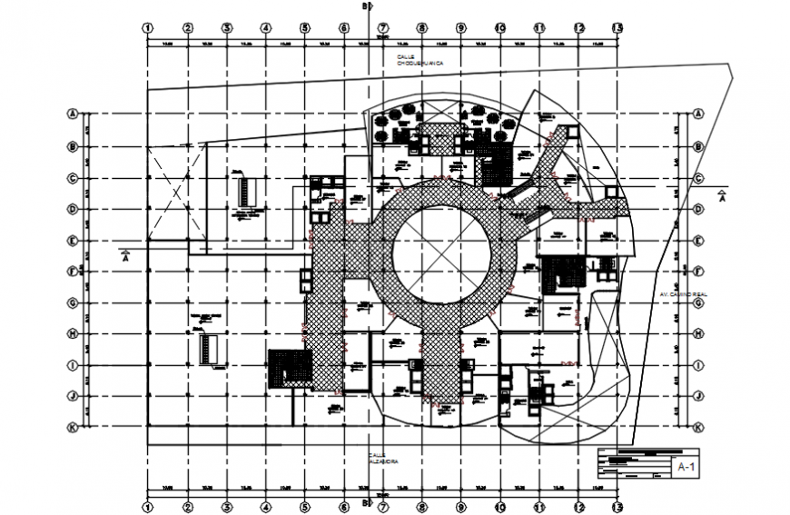2 d cad drawing of commercial center hotel elevation Auto Cad software