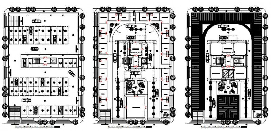 2 d cad drawing of commercial store plan  auto cad software