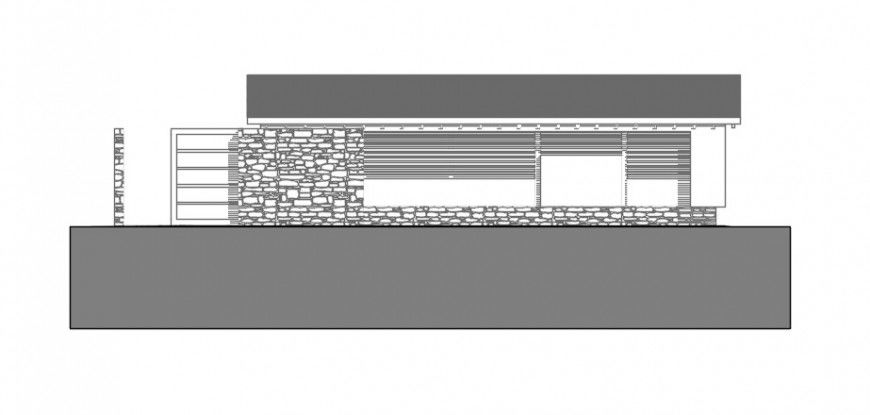 2 d cad drawing of elevation auto cad software