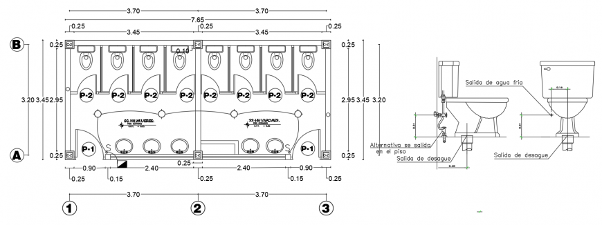 2 d cad drawing of elevation of closet auto cad software