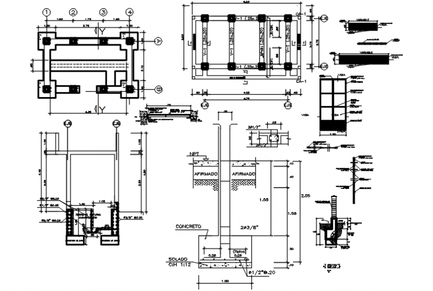 2 d cad drawing of escalation electricity Auto Cad software