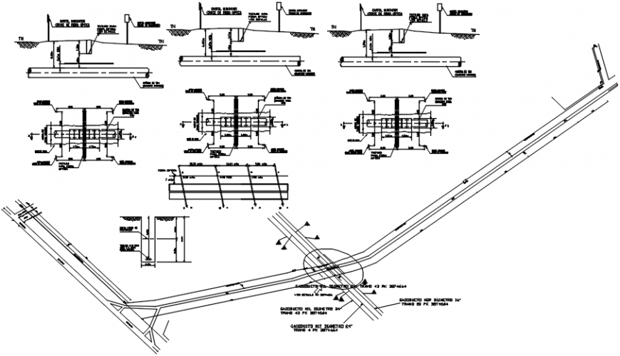 2 d cad drawing of fiber optics Auto Cad software