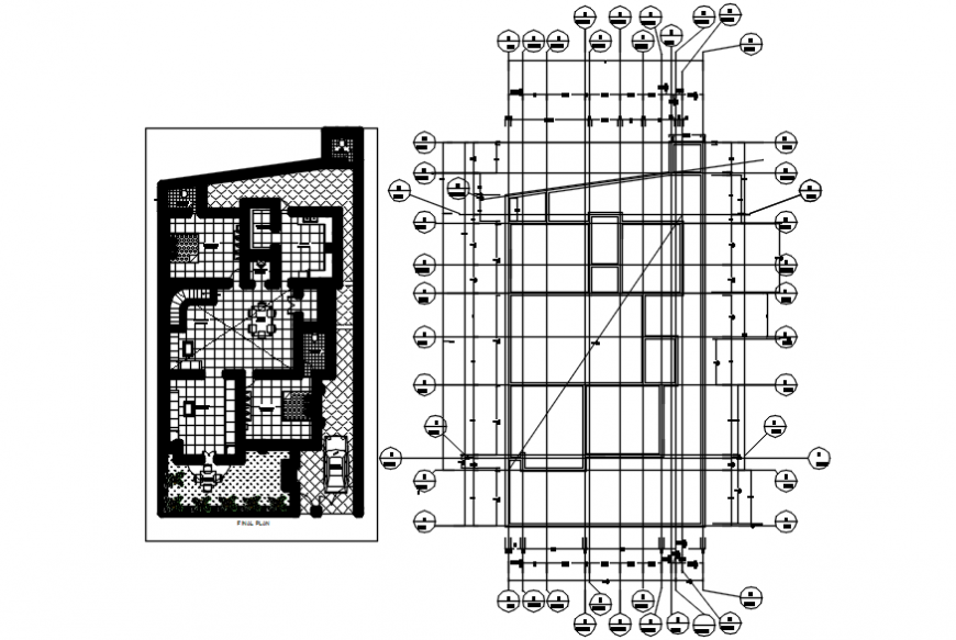 2 d cad drawing of floor representing plan auto cad software