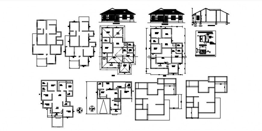 2 d cad drawing of ground floor plan auto cad software