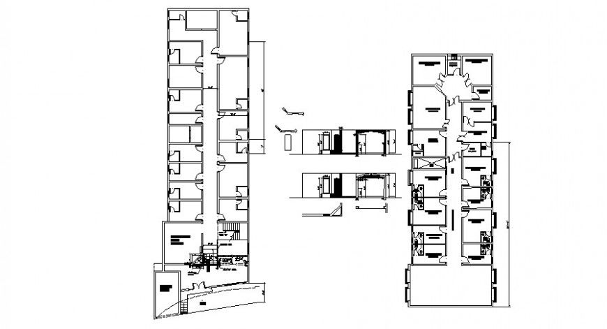 2 d cad drawing of home elevation interior Auto Cad software