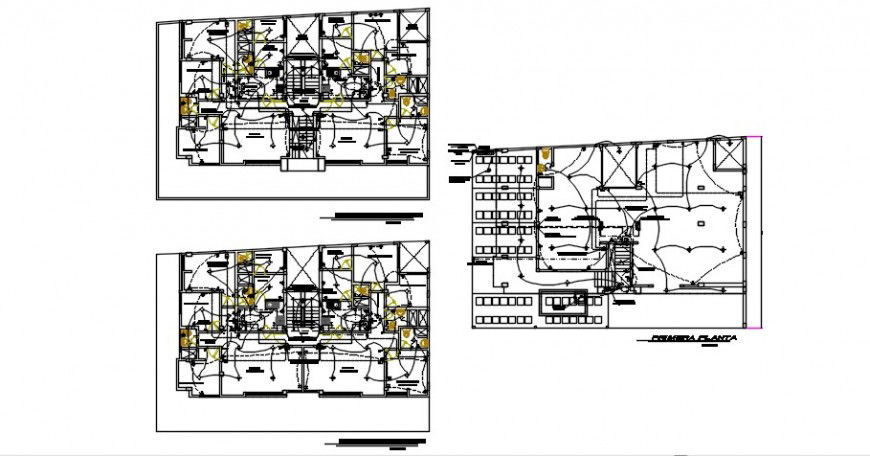 2 d cad drawing of house electrical layout auto cad software