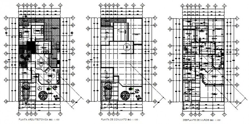 2 d cad drawing of house exterior Auto Cad software
