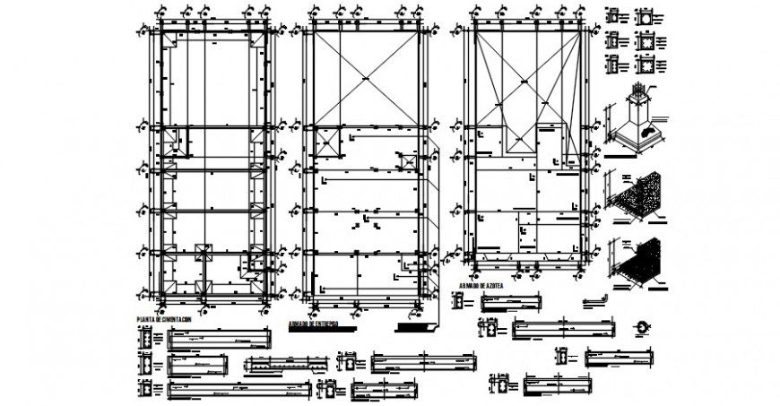 2 d cad drawing of Housing half interest auto cad software