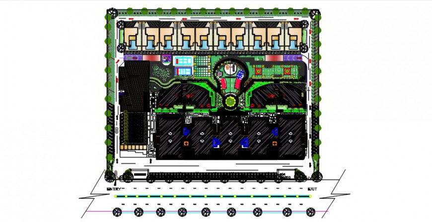 2 d cad drawing of housing project Auto Cad software