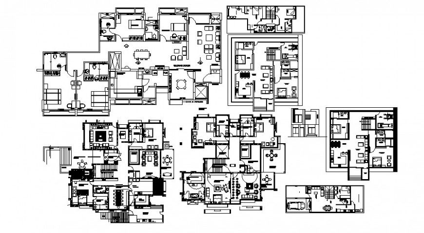 2 d cad drawing of interior house plan auto cad software