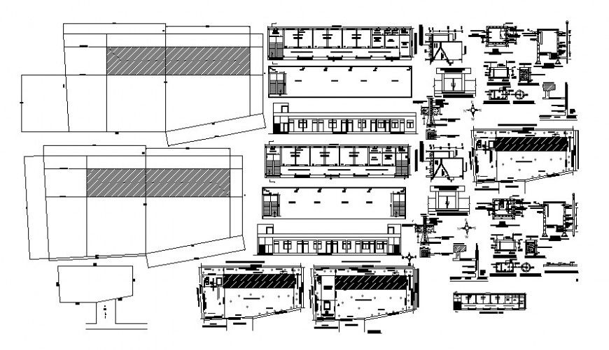 2 d cad drawing of k.n public school Auto Cad software