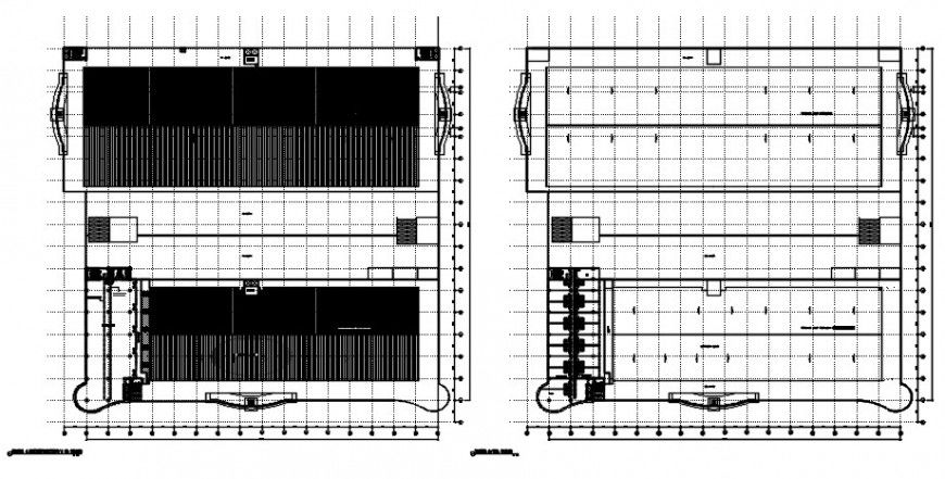 2 d cad drawing of Kabal tray hotel Auto Cad software