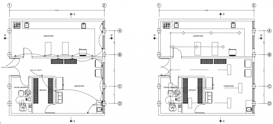 2 d cad drawing of kitchen house Auto Cad software