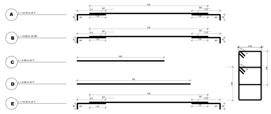 2 d cad drawing of lines construction auto cad software