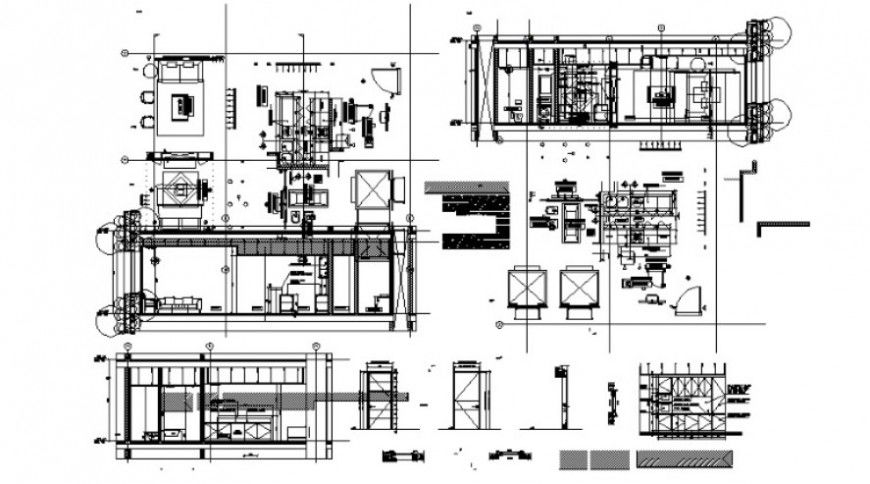 2 d cad drawing of main door detail Auto Cad software