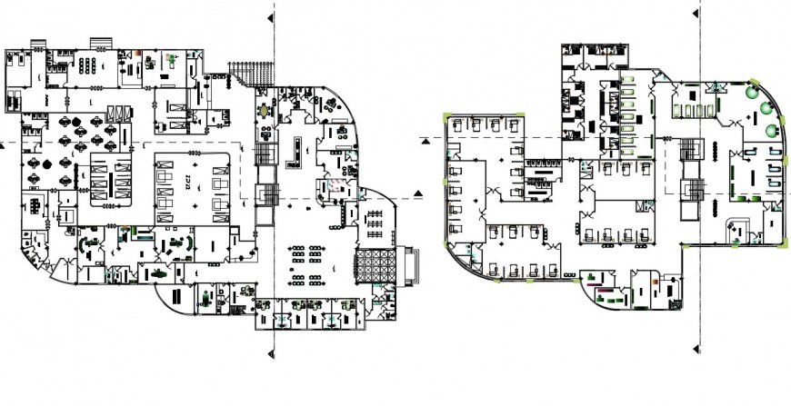 2 d cad drawing of medical specialty clinic auto cad software
