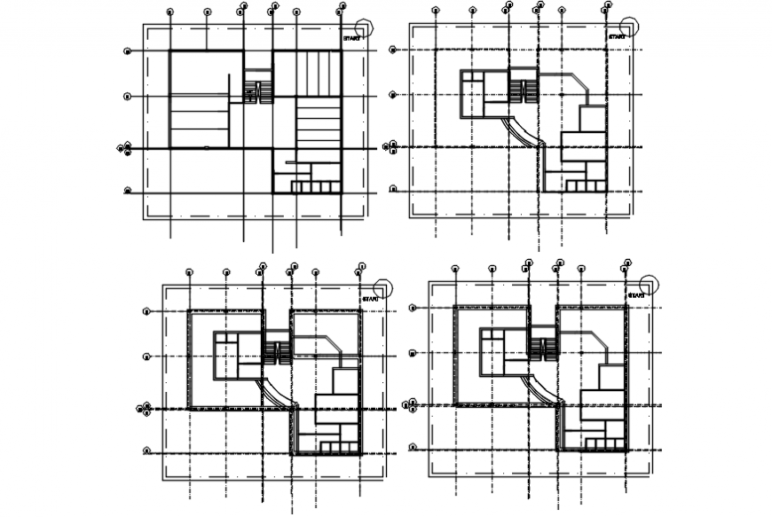 2 d cad drawing of office four drawing Auto CAD software
