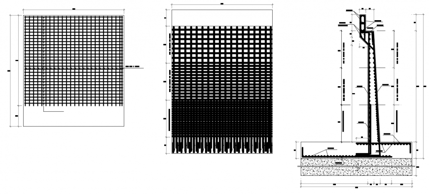 2 d cad drawing of panel structure auto cad software